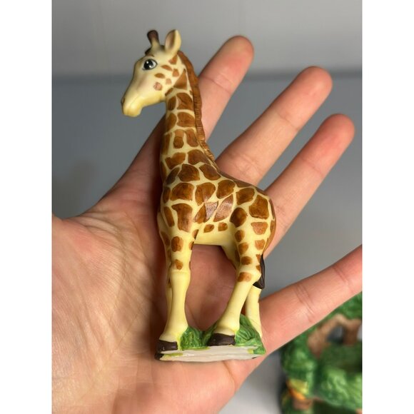 VTG 1988 Safari Surprises "GIRAFFE" 4.75" Franklin-Mint Porcelain Decor Figurine - Picture 5 of 7
